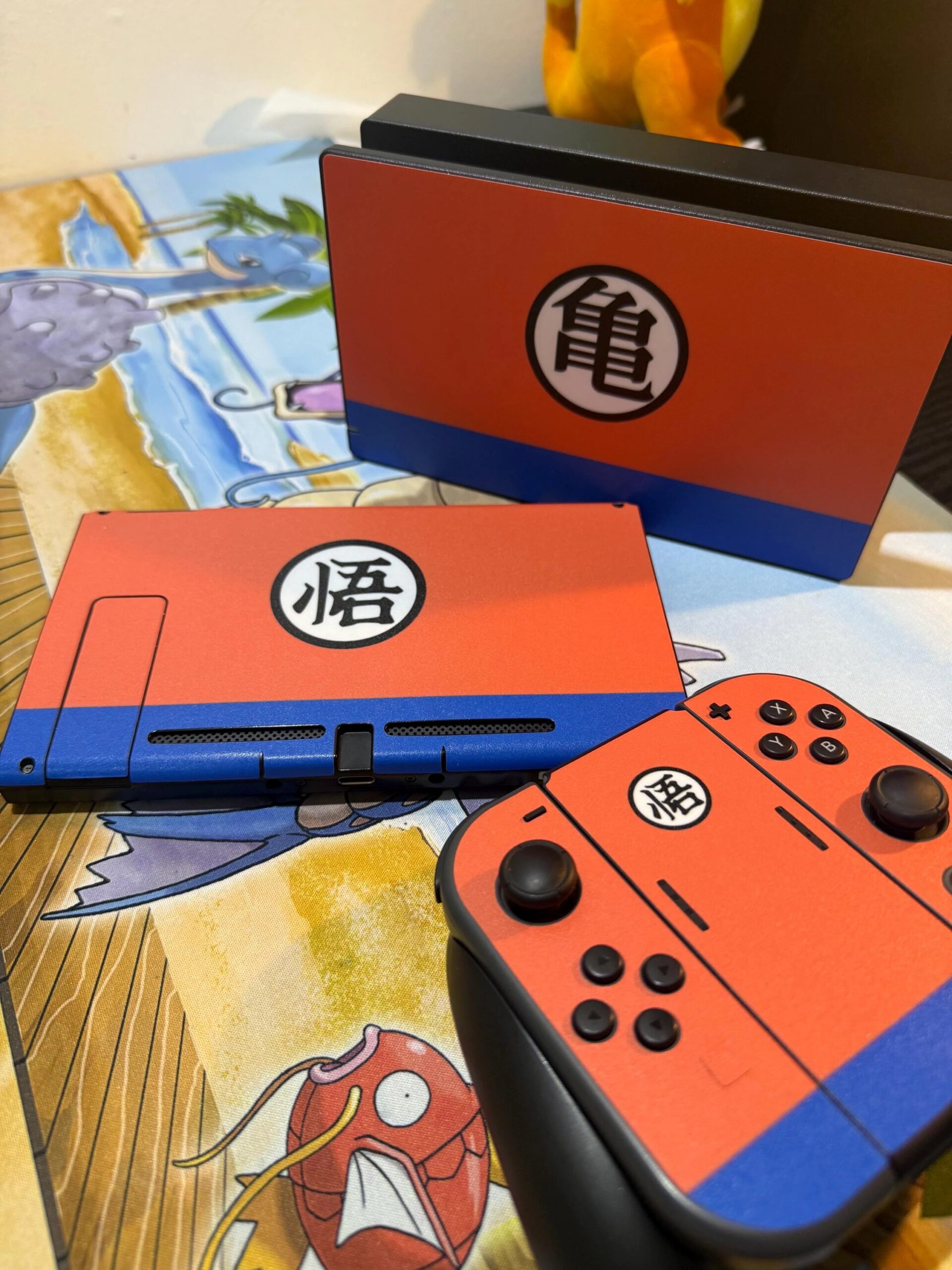 Wave Switch Console Skin, Hokusai Japanese Art Vinyl Decal - Image 7