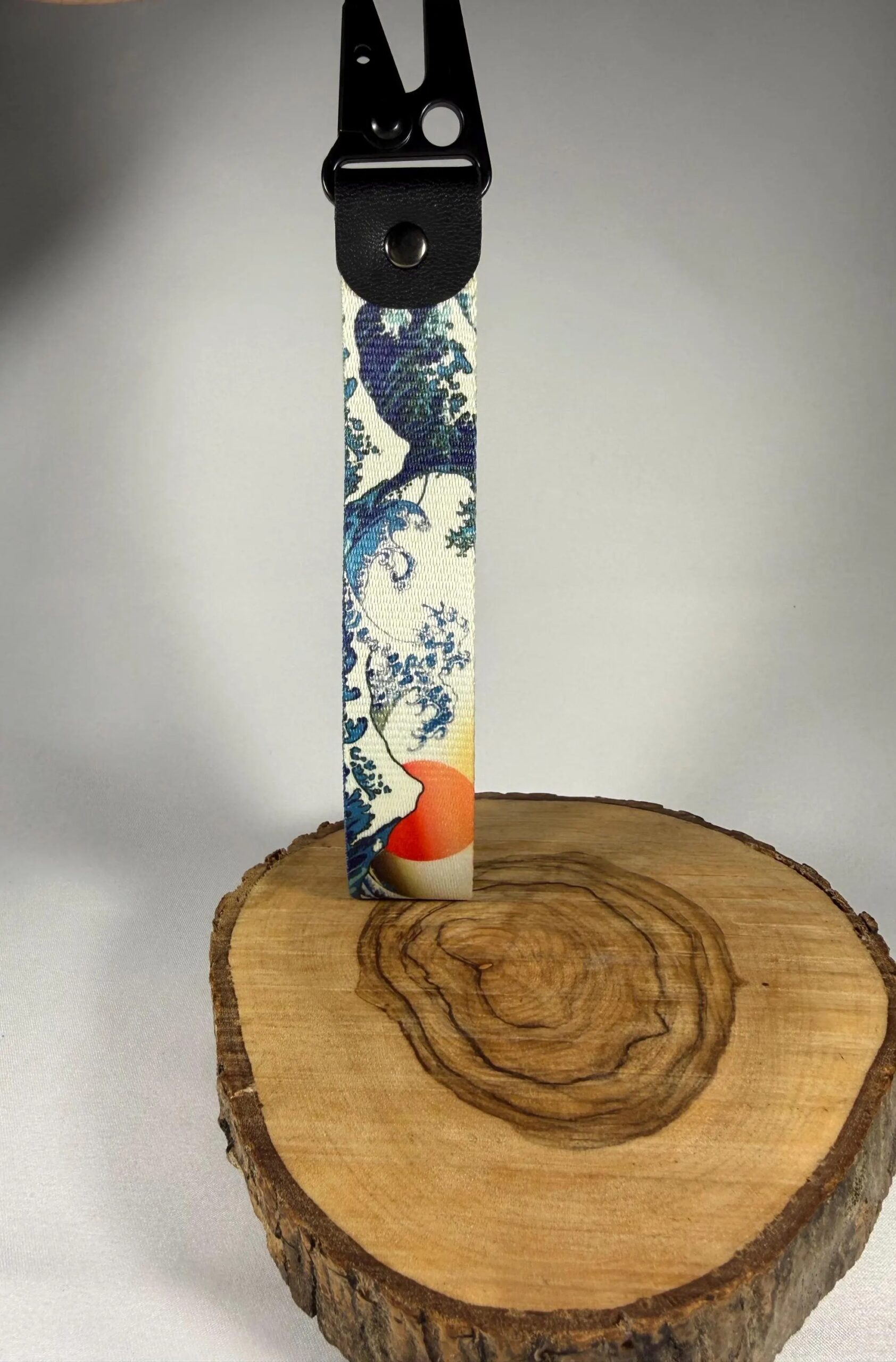 Wave Key Strap - Rising Sun Woven Fabric - Image 7