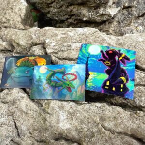 Holographic TCG Sticker