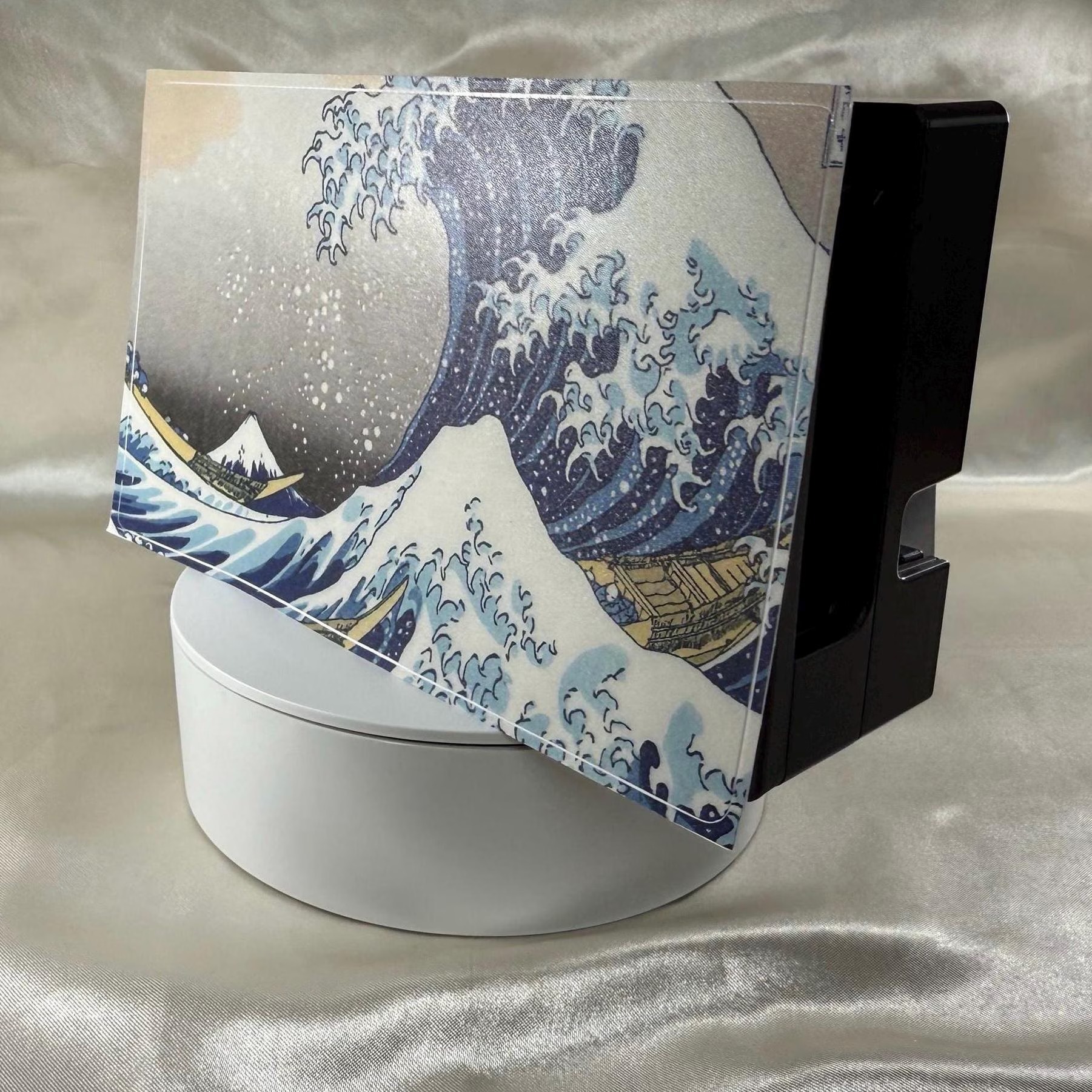 Wave Switch Console Skin, Hokusai Japanese Art Vinyl Decal