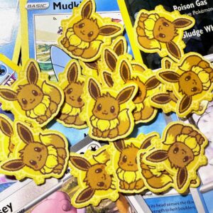 Eevee Cross Stitch Stickers