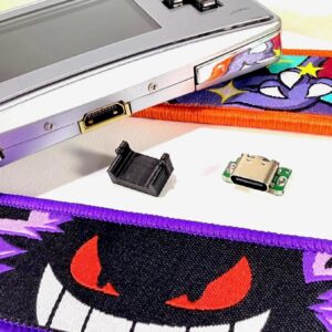 USB-C Charging Port Mod Kit: Game Boy Advance SP, Gameboy Micro, DS Lite Upgrade