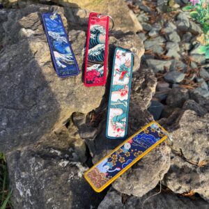 Japanese Art Keyring Tag