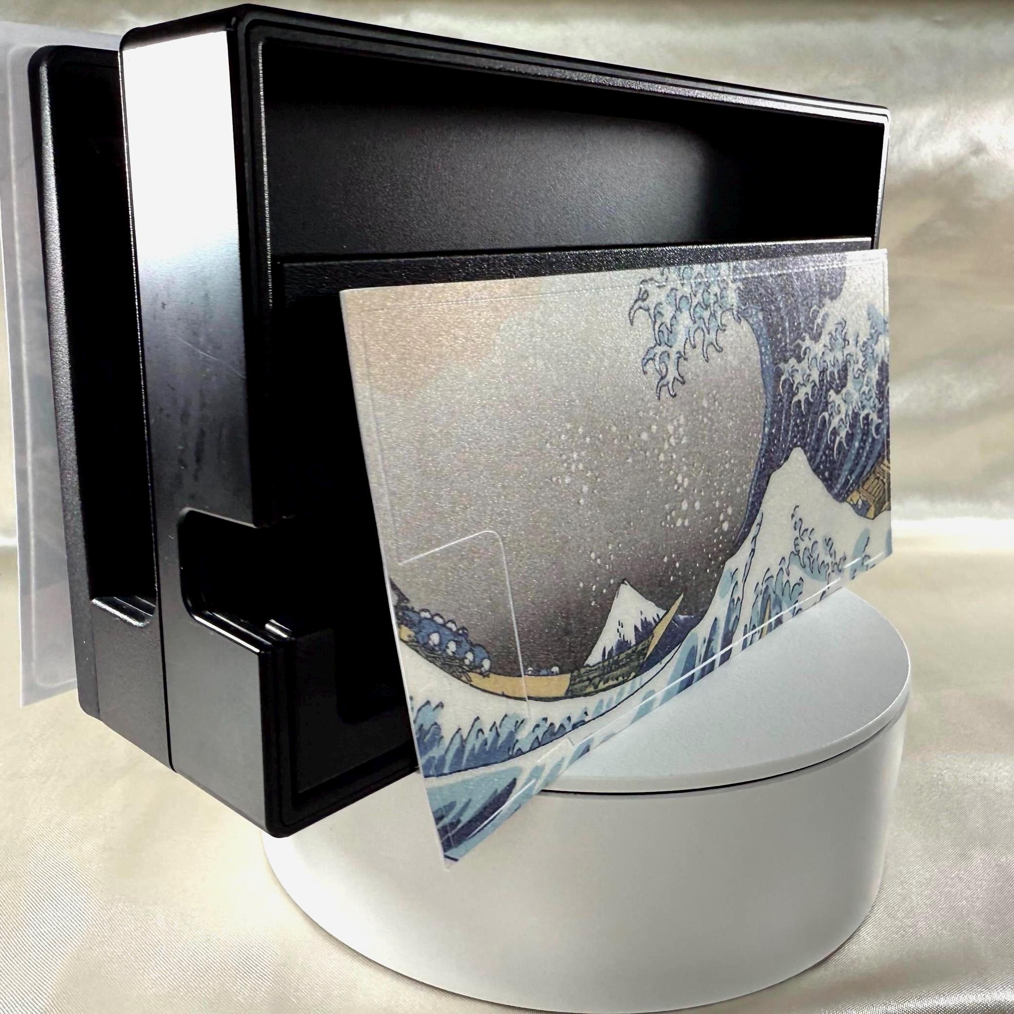 Wave Switch Console Skin, Hokusai Japanese Art Vinyl Decal - Image 3