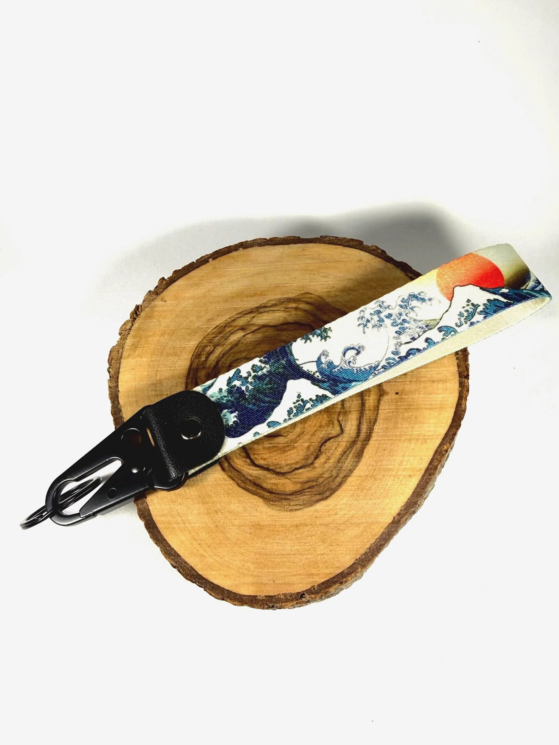 Wave Key Strap - Rising Sun Woven Fabric - Image 3
