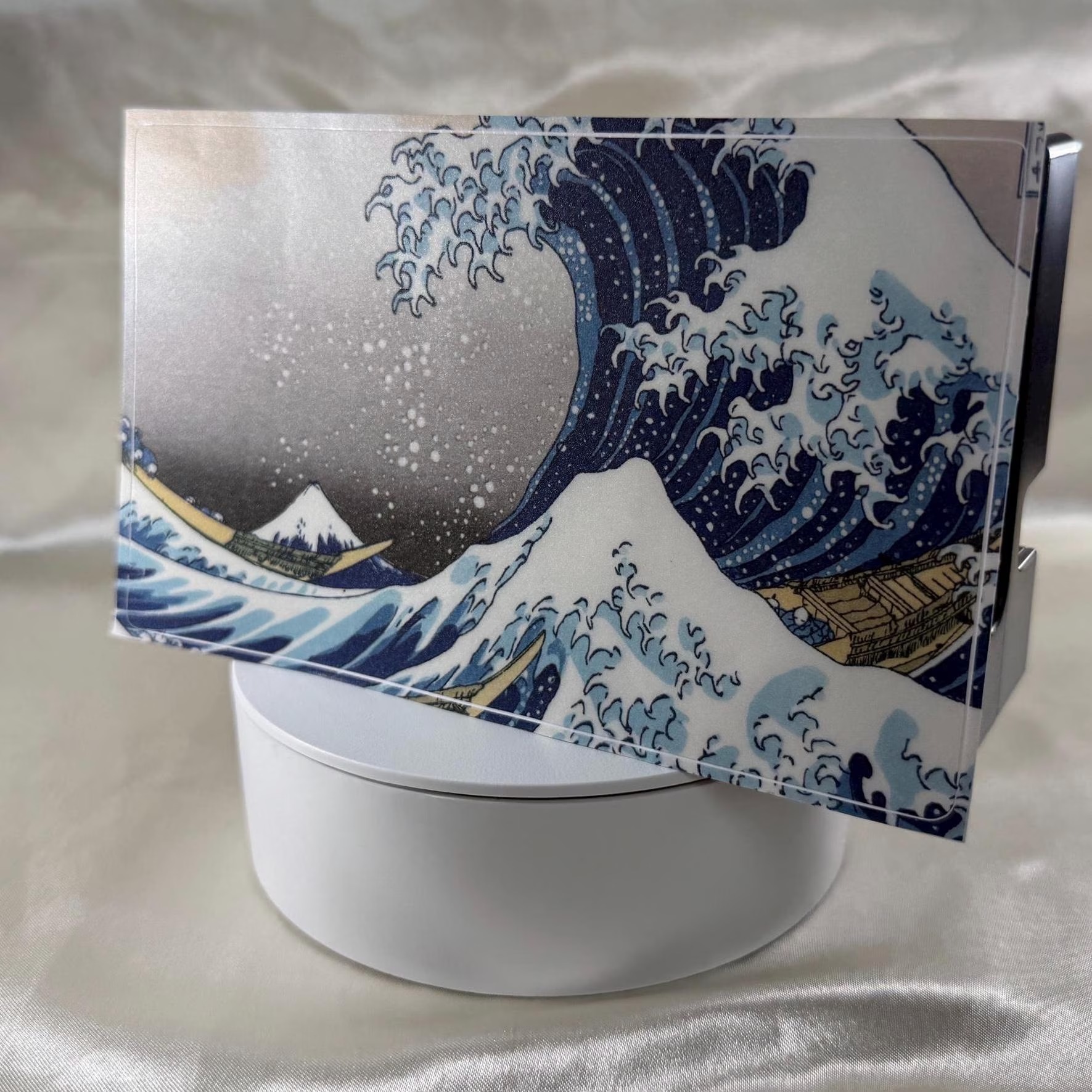 Wave Switch Console Skin, Hokusai Japanese Art Vinyl Decal - Image 4