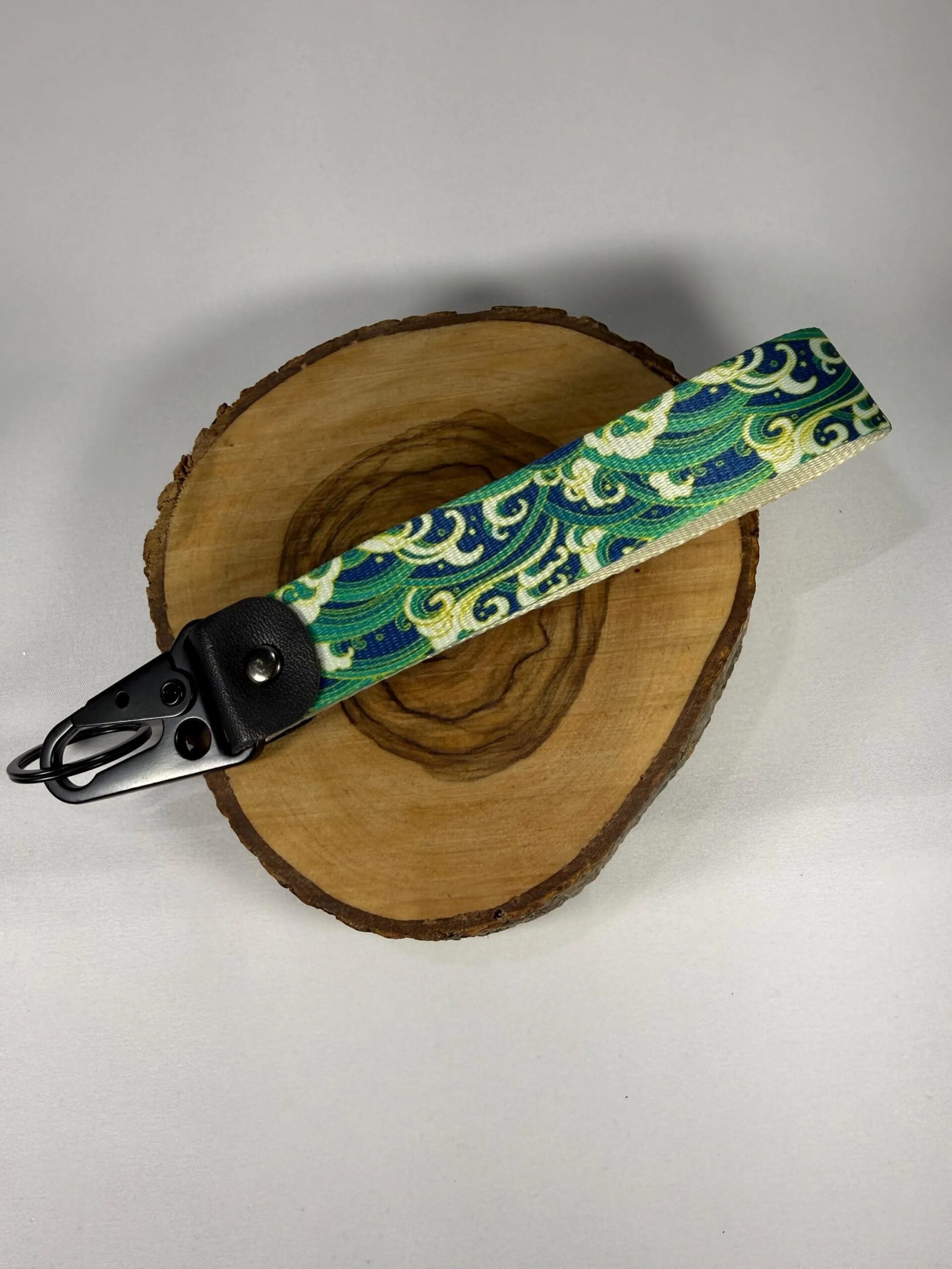 Wave Key Strap - Rising Sun Woven Fabric - Image 4